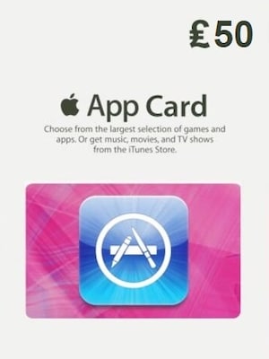 Apple App Gift Card 50 GBP - iTunes Key - UNITED KINGDOM - 0