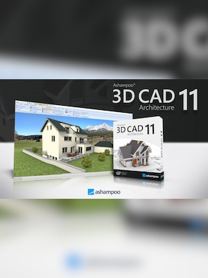 Ashampoo 3D CAD Architecture 11 (1 PC, Lifetime)  - Ashampoo Key - GLOBAL - 2