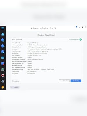 Ashampoo Backup Pro 25⁠ (1 Device, Lifetime)  - Ashampoo Key - GLOBAL - 5