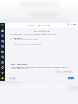 Ashampoo Backup Pro 25⁠ (1 Device, Lifetime)  - Ashampoo Key - GLOBAL - 7