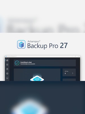 Ashampoo Backup Pro 27 (PC) (1 PC, Lifetime)  - Ashampoo Key - GLOBAL - 2