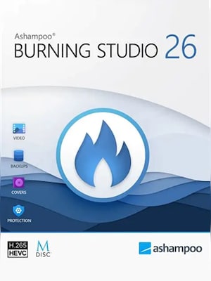 Ashampoo Burning Studio 26 (PC) (1 Device, Lifetime)  - Ashampoo Key - GLOBAL - 0