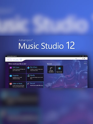 Ashampoo Music Studio 12 (PC) (1 Device, Lifetime)  - Ashampoo Key - GLOBAL - 2