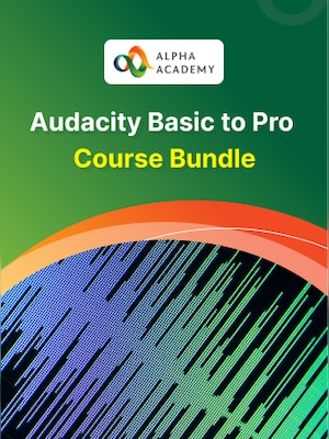 Audacity Basic to Pro Course Bundle - Alpha Academy Key - GLOBAL - 0