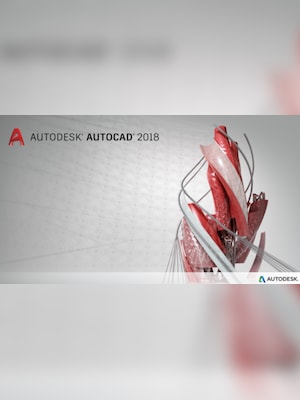 Autodesk AutoCAD 2018 (PC) (1 Device, 1 Year)  - Autodesk Key - GLOBAL - 2