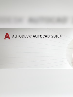 Autodesk AutoCAD LT 2018 (PC) (1 Device, 1 Year)  - Autodesk Key - GLOBAL - 2