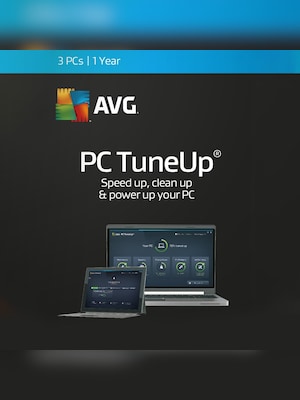 AVG PC TuneUp 3 Users 1 Year PC Key GLOBAL - 3
