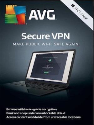 AVG Secure VPN 1 Device 1 Year GLOBAL - 0