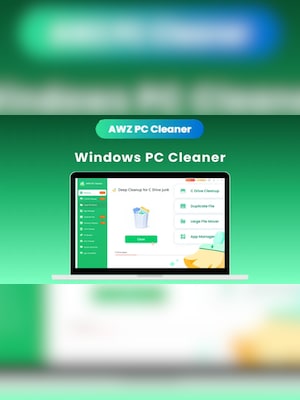 AWZ PC Cleaner (PC) (2 Devices, Lifetime)  - AWZ Key - GLOBAL - 2
