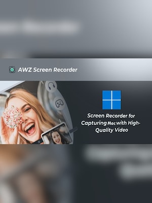 AWZ Screen Recorder Pro (PC) (2 Devices, Lifetime)  - AWZ Key - GLOBAL - 2