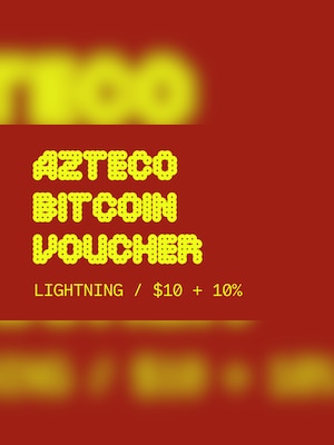 Azteco Bitcoin (Crypto) Lightning Voucher 10 USD + 10% EXTRA - 2