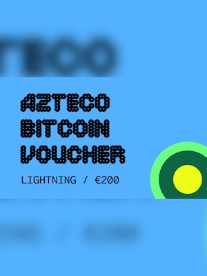 Azteco Bitcoin (Crypto) Lightning Voucher 200 EUR - Azteco Key - GLOBAL - 2
