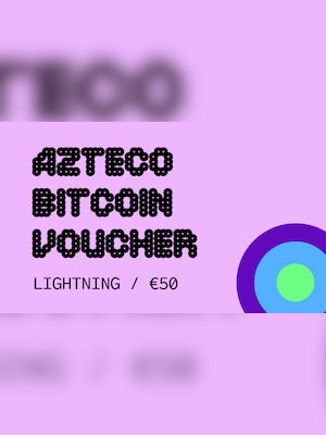 Azteco Bitcoin (Crypto) Lightning Voucher 50 EUR - Azteco Key - GLOBAL - 2