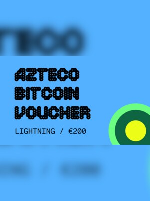 Azteco Bitcoin Lightning Voucher 200 EUR - Azteco Key - GLOBAL - 2