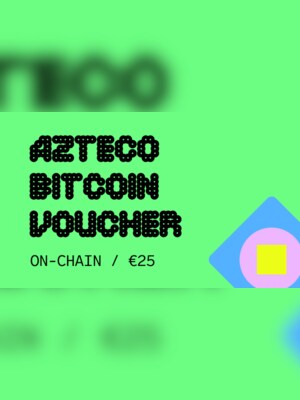 Azteco Bitcoin On-Chain Voucher 25 EUR - Azteco Key - GLOBAL - 2