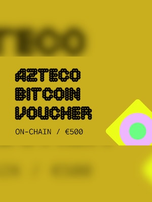 Azteco Bitcoin On-Chain Voucher 500 EUR - Azteco Key - GLOBAL - 2