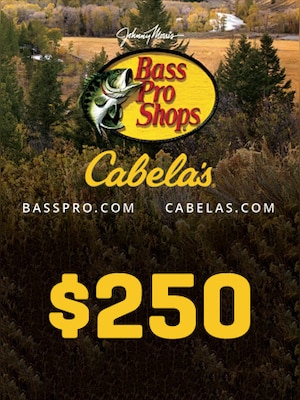 Bass Pro / Cabela's Gift Card 250 USD - Cabela's Key - UNITED STATES - 0