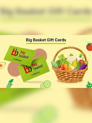 Bigbasket Gift Card 10000 INR - BigBasket Key - INDIA - 2
