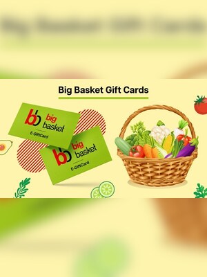 Bigbasket Gift Card 750 INR - BigBasket Key - INDIA - 2
