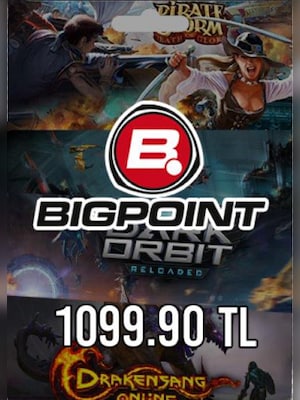 Bigpoint Code 1099.90 TRY - TURKEY - 0