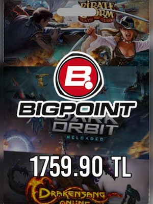 Bigpoint Code 1759.90 TRY - TURKEY - 0