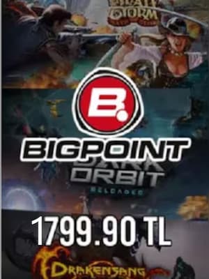 Bigpoint Code 1799.90 TRY - TURKEY - 0