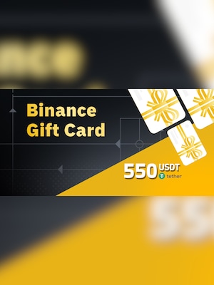Binance Gift Card 550 USDT Key - 2