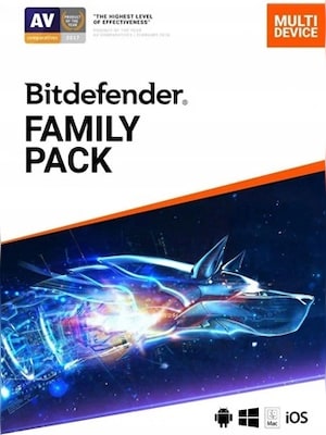 Bitdefender Family Pack (PC, Android, Mac, iOS) (15 Devices, 2 Years) - Bitdefender Key - GLOBAL - 0