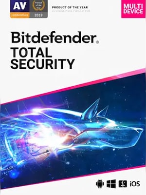 Bitdefender Total Security (PC, Android, Mac, iOS) (3 Devices, 1 Year) - Bitdefender Key - UNITED STATES / CANADA - 0
