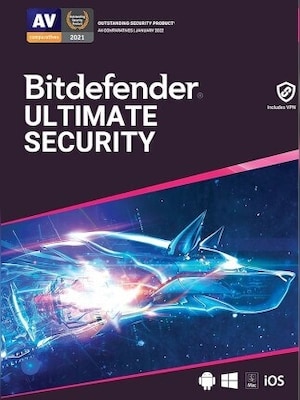 Bitdefender Ultimate Security (PC, Android, Mac, iOS) (5 Devices, 2 Years) - Bitdefender Key - GLOBAL - 0