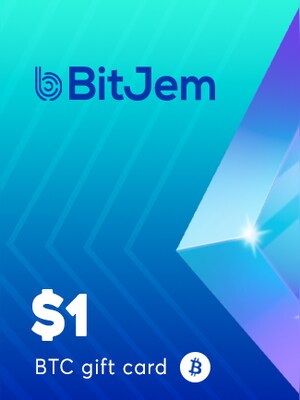 BitJem Crypto Gift Card Bitcoin 1 USD - BitJem Key - 0