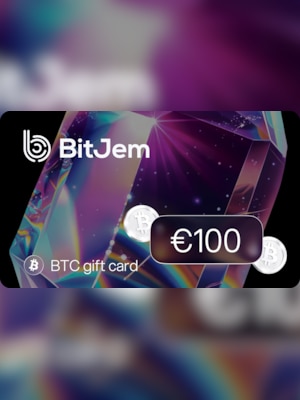 BitJem Crypto Gift Card Bitcoin 100 EUR - BitJem Key - 2
