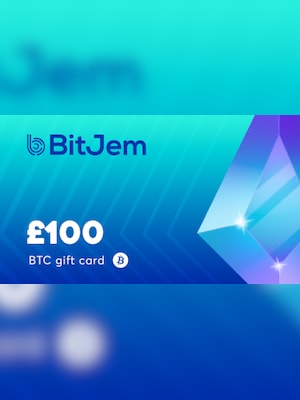 BitJem Crypto Gift Card Bitcoin 100 GBP - BitJem Key - 2