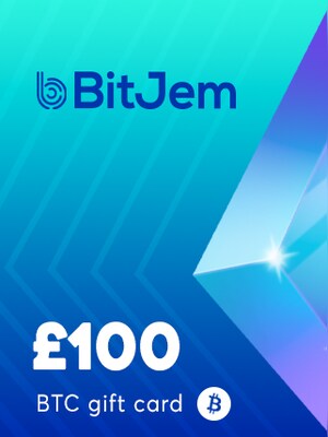 BitJem Crypto Gift Card Bitcoin 100 GBP - BitJem Key - 0