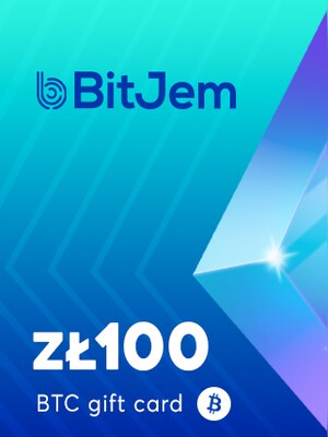 BitJem Crypto Gift Card Bitcoin 100 PLN - BitJem Key - 0