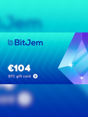 BitJem Crypto Gift Card Bitcoin 104 EUR - BitJem Key - 2