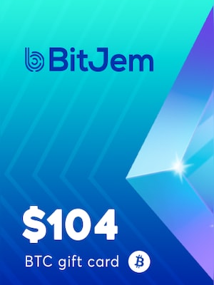 BitJem Crypto Gift Card Bitcoin 104 USD - BitJem Key - 0