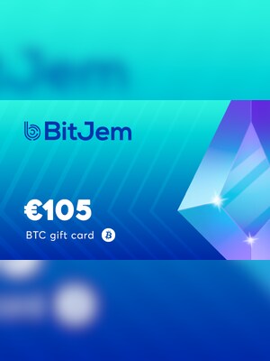 BitJem Crypto Gift Card Bitcoin 105 EUR - BitJem Key - 2