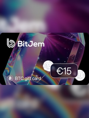 BitJem Crypto Gift Card Bitcoin 15 EUR - BitJem Key - 2