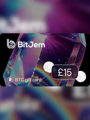 BitJem Crypto Gift Card Bitcoin 15 GBP - BitJem Key - 2