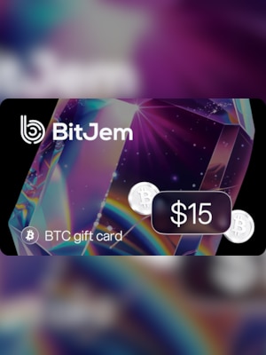 BitJem Crypto Gift Card Bitcoin 15 USD - BitJem Key - 2