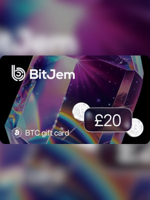 BitJem Crypto Gift Card Bitcoin 20 GBP - BitJem Key - 2