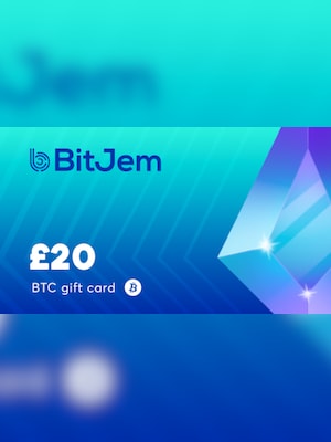BitJem Crypto Gift Card Bitcoin 20 GBP - BitJem Key - 2