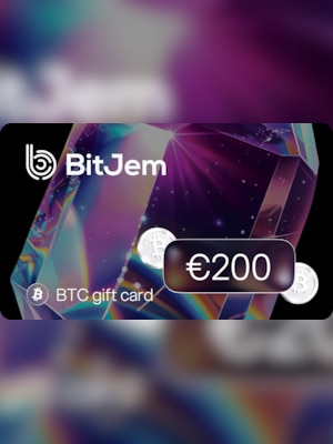 BitJem Crypto Gift Card Bitcoin 200 EUR - BitJem Key - 2