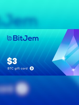 BitJem Crypto Gift Card Bitcoin 3 USD - BitJem Key - 2