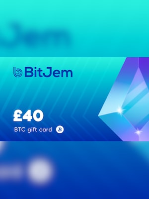 BitJem Crypto Gift Card Bitcoin 40 GBP - BitJem Key - 2