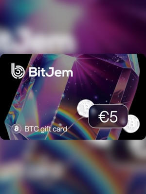 BitJem Crypto Gift Card Bitcoin 5 EUR - BitJem Key - 2
