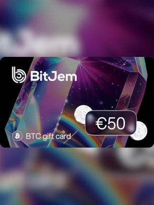 BitJem Crypto Gift Card Bitcoin 50 EUR - BitJem Key - 2