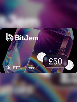 BitJem Crypto Gift Card Bitcoin 50 GBP - BitJem Key - 2