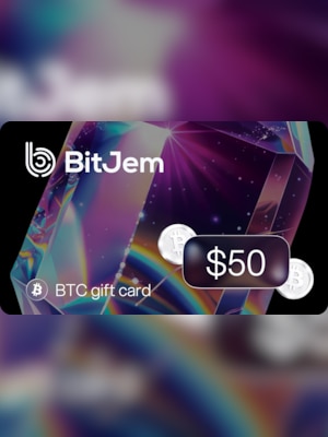 BitJem Crypto Gift Card Bitcoin 50 USD - BitJem Key - 2